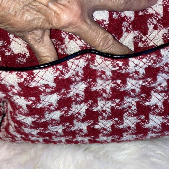 VERA BRADLEY Houndstooth design purse/tote - Picture 4 of 14